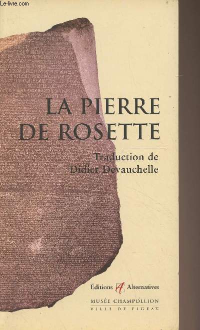 La pierre de rosette