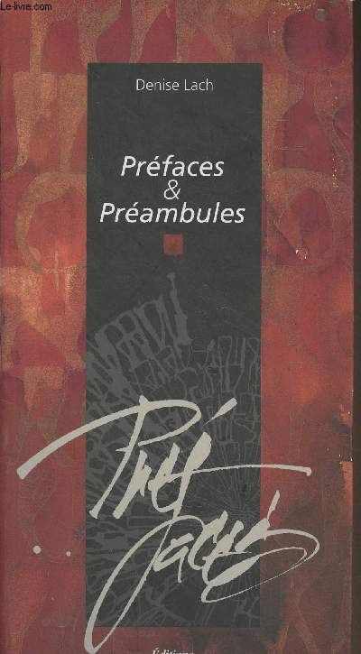 Prfaces & prambules