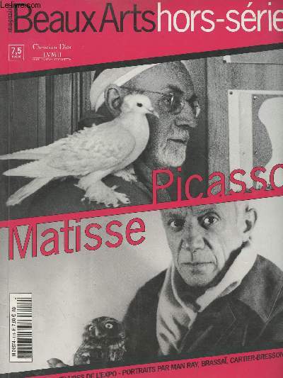 Beaux Arts Hors srie - nov. 2002 - Matisse-Picasso - Repres chronologiques - 1912, premire exposition virtuelle Matisse-Picasso - Sources photographiques - Work in progress - Portraits croiss - Matisse et Picasso vus par.. - ..
