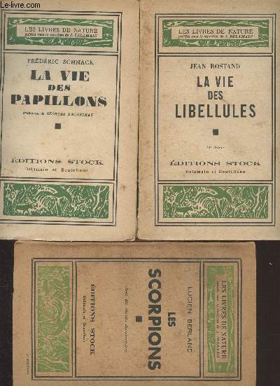 Lot de 3 livres de la collection 