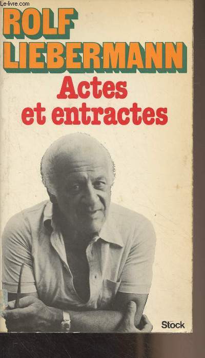 Actes et entractes - 