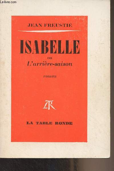 Isabelle ou l'arrire-saison