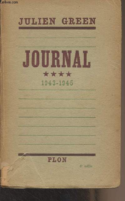 Journal, 4. 1943-1945