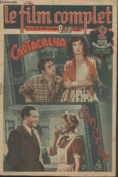 Le film complet, cin-revue, cin-courrier - 21e anne N2571-72 30 mai 1942 - Cartacalha 