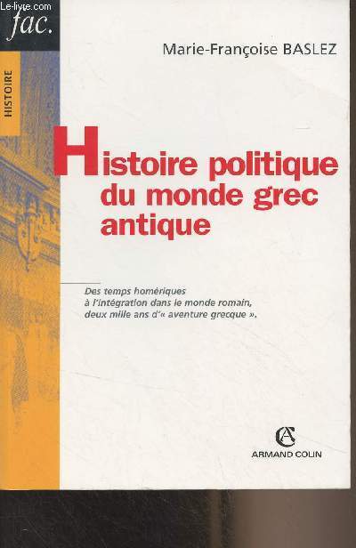 Histoire politique du monde grec antique - 