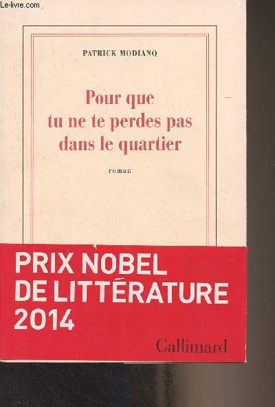 Pour que tu ne te perdes pas dans le quartier