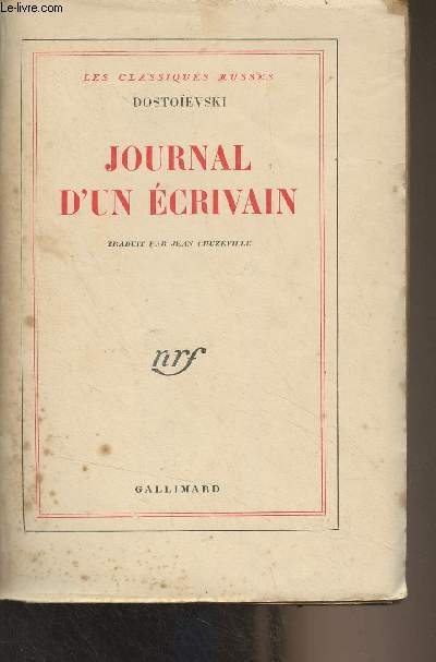 Journal d'un crivain - 