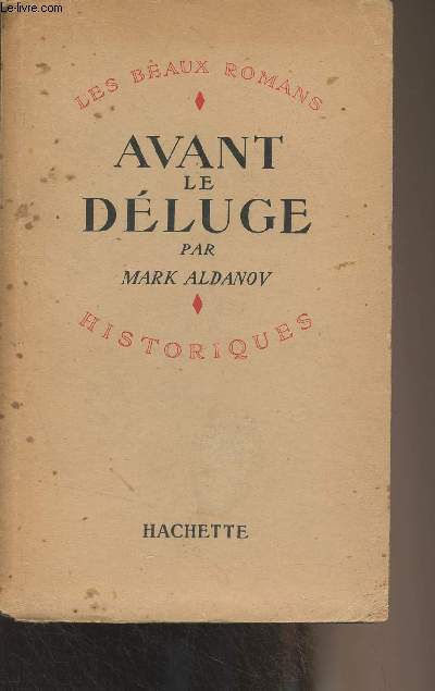 Avant le dluge - 