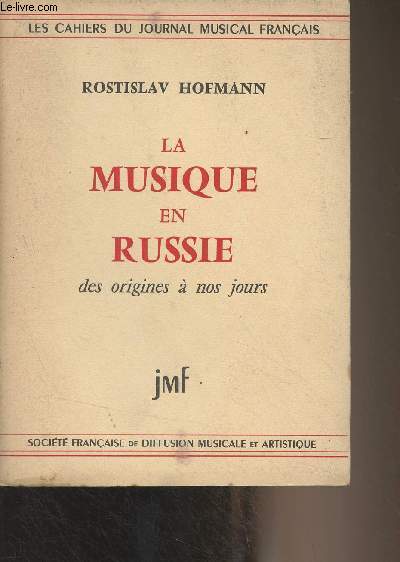 La musique en Russie, des origines  nos jours - 
