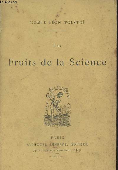 Les fruits de la Science