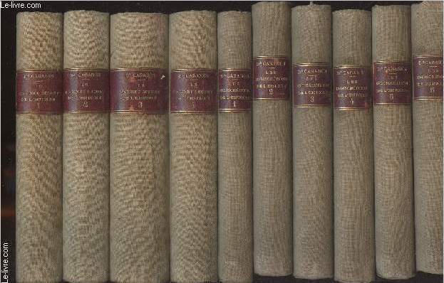 Le Cabinet Secret de l'histoire, en 4 tomes + Les indiscrtions de l'Histoire, en 6 tomes