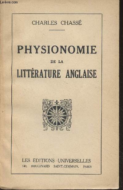 Physionomie de la littrature anglaise