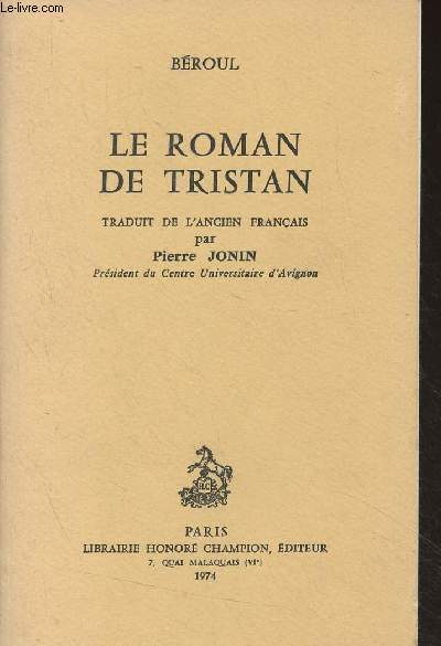 Le roman de Tristan
