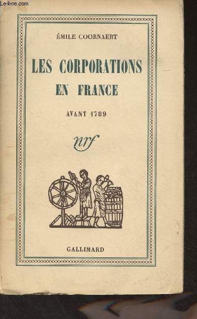 Les corporations en France avant 1789