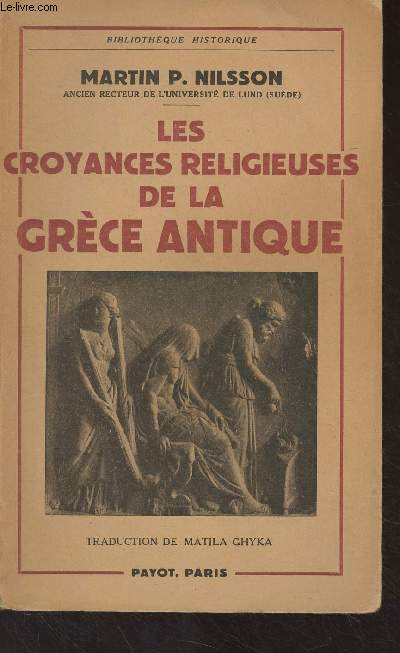 Les croyances religieuses de la Grce antique - 