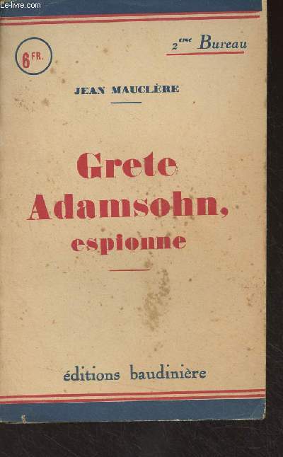Grete Adamsohn, espionne - Collection 