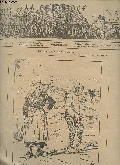 La Chronique de Saint Jean d'Angly - 30e anne, n1532, 15 oct. 1911 - A travers la semaine - Informations