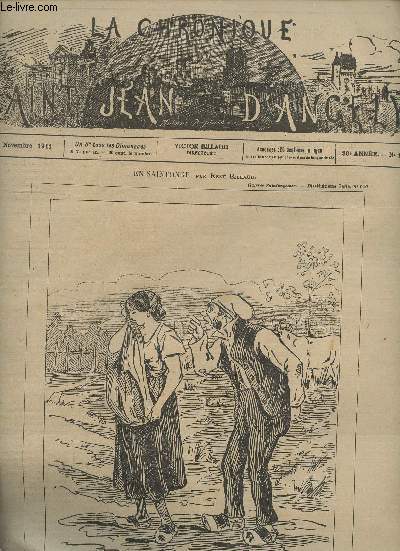 La Chronique de Saint Jean d'Angly - 30e anne, n1537, 19 nov. 1911 - A travers la semaine - Informations