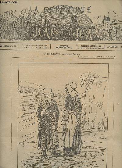 La Chronique de Saint Jean d'Angly - 30e anne, n1538, 26 nov. 1911 - A travers la semaine - Informations