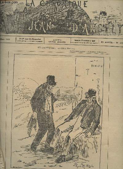 La Chronique de Saint Jean d'Angly - 31e anne, n1556, 31 mars 1912 - A travers la semaine - Informations