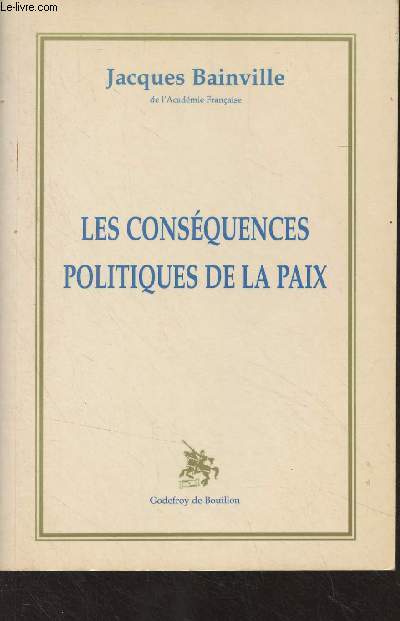 Les consquences politiques de la paix