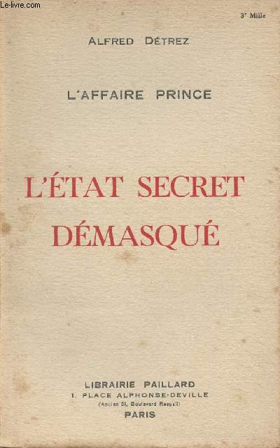 L'affaire Prince, l'tat secret dmasqu