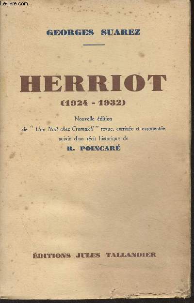 Herriot (1924-1932) (Nouvelle dition de 