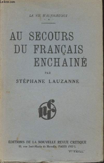 Au secours du franais enchan - 