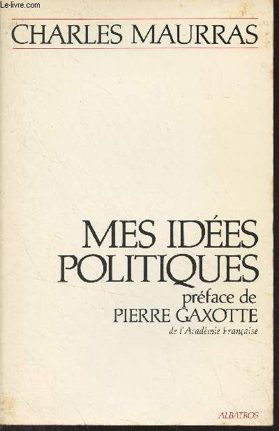 Mes ides politiques