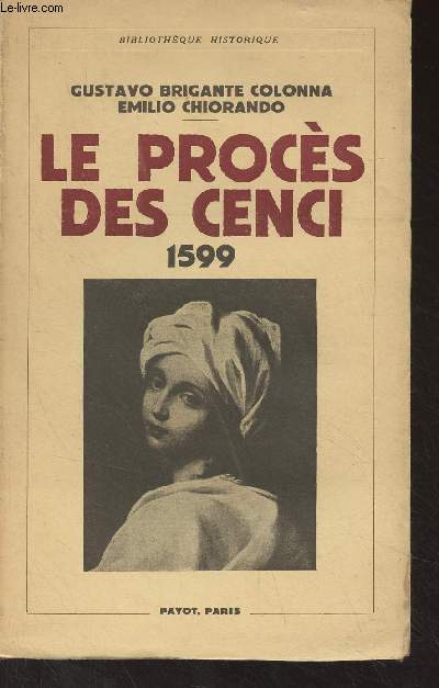 Les procs des Cenci, 1599 - 