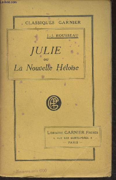 Julie ou La Nouvelle Hlose - 