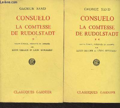 Consuelo, La comtesse de Rudolstadt - En 2 tomes - 