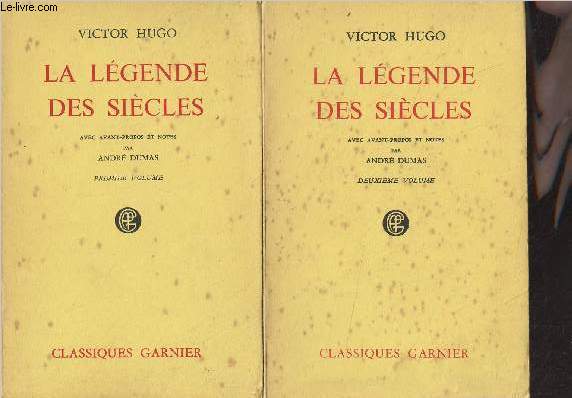 La lgendes des sicles - En 2 tomes - 