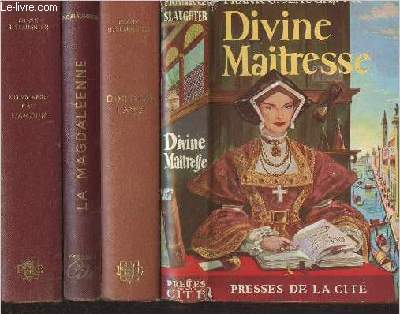 Lot de 4 livres : Divine Matresse - Docteur Land - La Magdalenne - Non pas la mort, mais l'amour