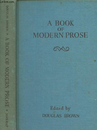 A Book of Modern Prose