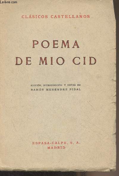 Poema de Mio Cid - 