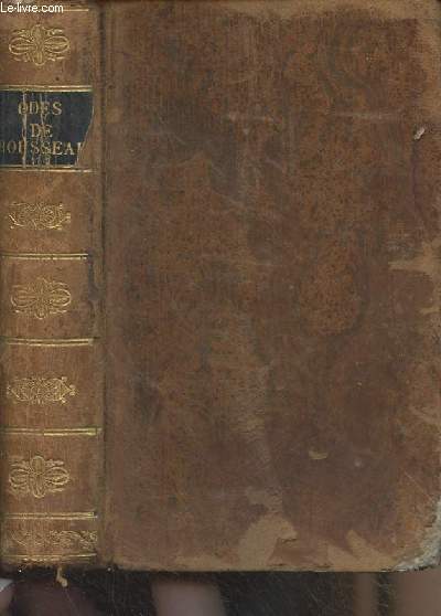 Oeuvres choisies de J.B. Rousseau,  l'usage des lyces et des coles secondaires