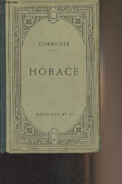Horace, tragdie (8e dition)