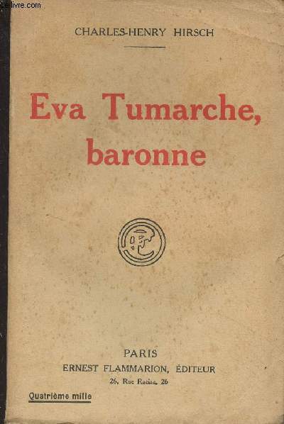 Eva Tumarche, baronne