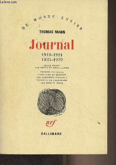 Journal 1940-1955 - 