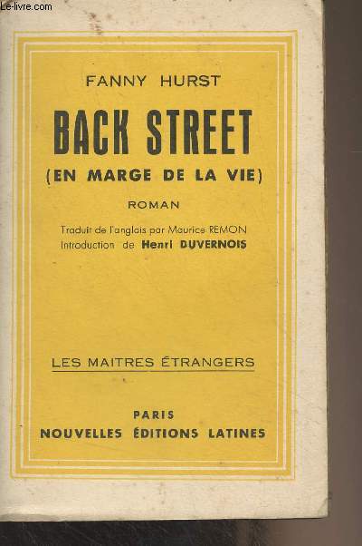 Back Street (En marge de la vie) - 
