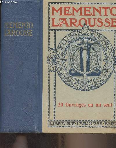 Mmento Larousse, encyclopdique & illustr - 20 ouvrages en un seul