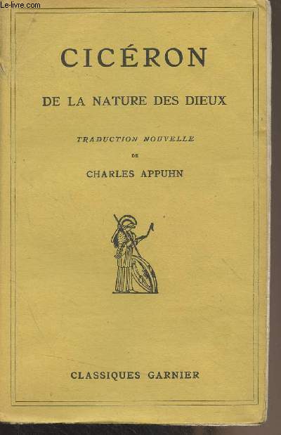 De la nature des Dieux - 