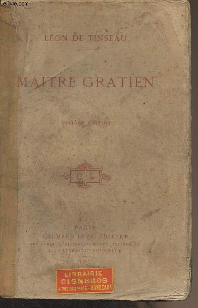 Matre Gratien (10e dition)