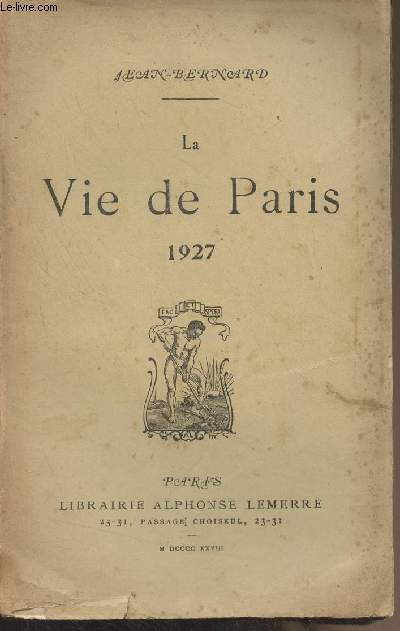 La vie de Paris, 1927