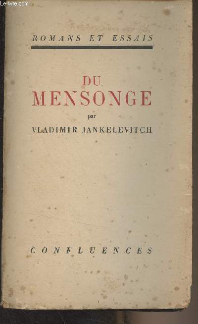 Du mensonge - 