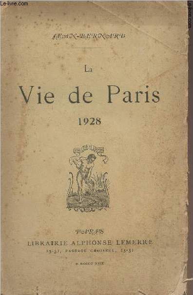 La vie de Paris, 1928