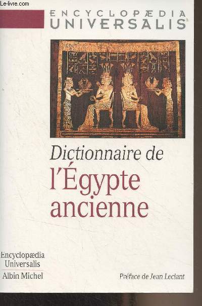 Dictionnaire de l'Egypte ancienne - 