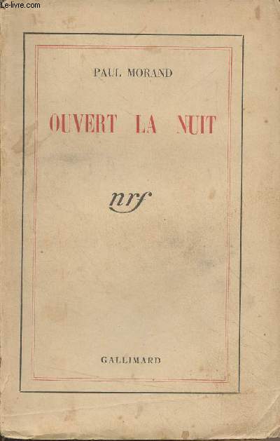 Ouvert la nuit