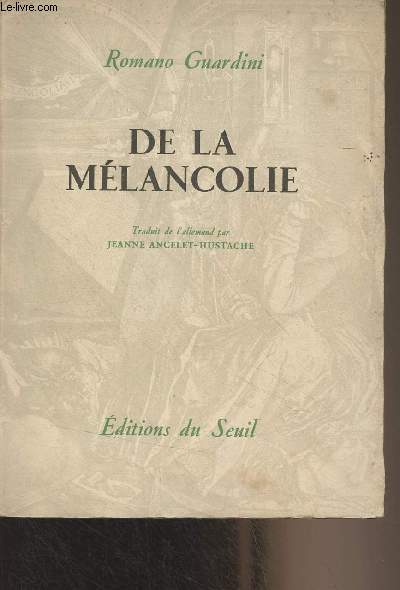 De la mlancolie